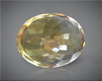 Yellow Citrine Natural Certified  10.15CTS-8498